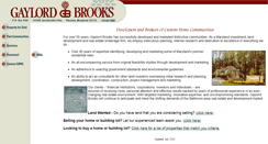 Desktop Screenshot of gaylordbrooks.com