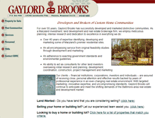 Tablet Screenshot of gaylordbrooks.com